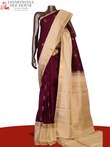 Pure Handloom Kanjeevaram Silk Saree